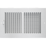 Ducted Heating Wall Vent Register 100x300mm